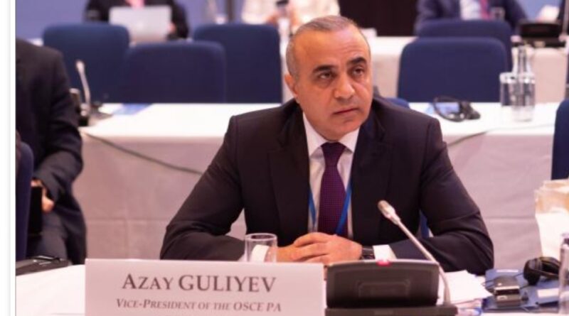 Azay Quliyev ATƏT PA-nın yenidən sədr seçildi