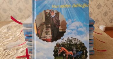 Yazıçı Nurəddin Ədiloğlunun yeni kitabı işıq üzü görüb