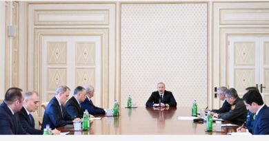 Prezident İlham Əliyevin sədrliyi ilə Təhlükəsizlik Şurasının iclası keçirilib