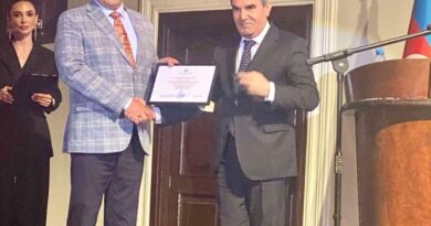 İsmayıl Zalov AYP ictimai-siyasi həyatında fəal iştirakına görə təşəkkürnamə ilə təltif edildi