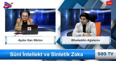 “Süni İntellekt və Sintetik Zəka”. IV TV veriliş. Aydın Xan Əbilov və Əfsələddin Ağayev. Video