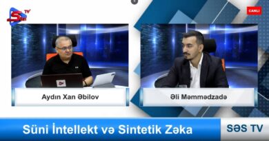 Süni İntellekt və Sintetik Zəka. Səs TV-də. Üçüncü veriliş. Aydın Xan Əbilov və Əli Məmmədzadə