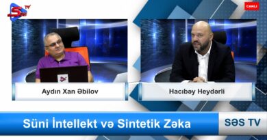 Süni İntellekt və Sintetik Zəka. İkinci veriliş. Aydın Xan Əbilov və Hacıbəy Heydərli. Video